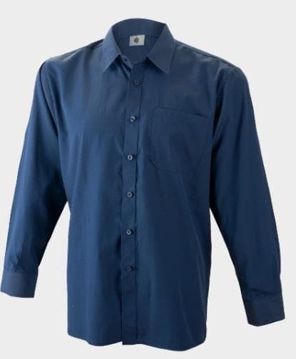 Camisas para personalizar: camisa de manga larga con un bolsillo, modelo 1018
