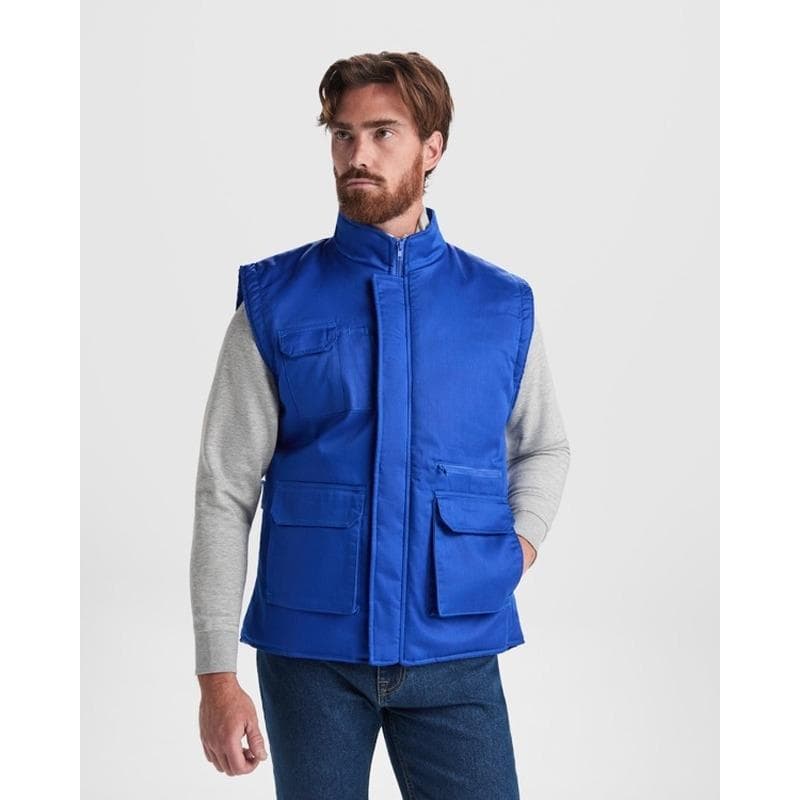 Chaleco laboral multibolsillos acolchado, modelo CC5067 (chaleco para personalizar)