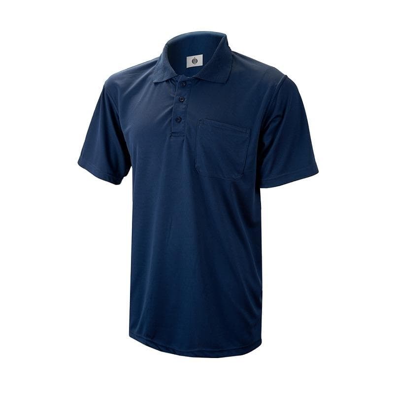 Polo de manga corta con bolsillo, modelo 1008, para uniformes de logística e industria