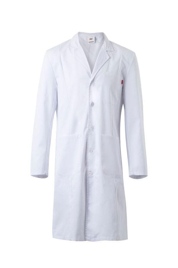 Bata semientallada para hombre, modelo 539001 (bata o delantal para personalizar)