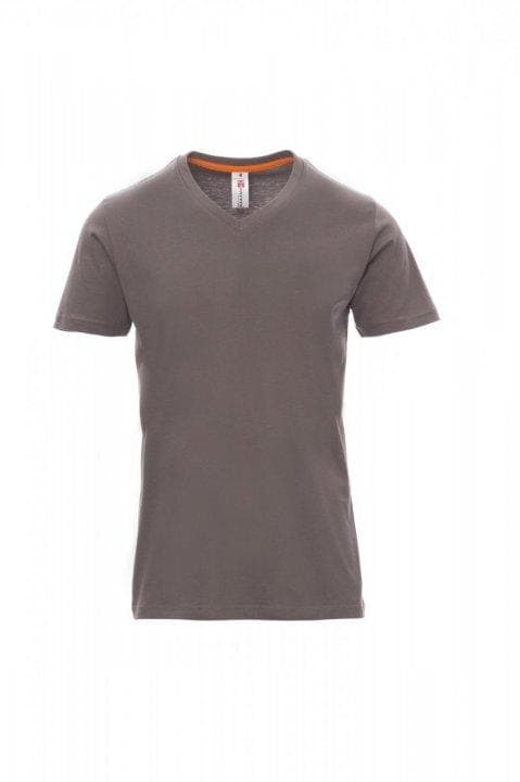 Camiseta de manga corta con cuello de pico, modelo VNECK (camiseta para personalizar)